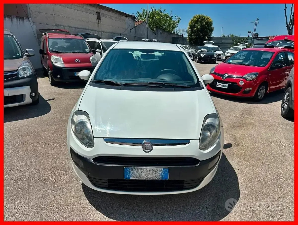 Usata Fiat Punto Evo Dynamic 65 CV (47 kW) 2010 Bianco Utilitaria