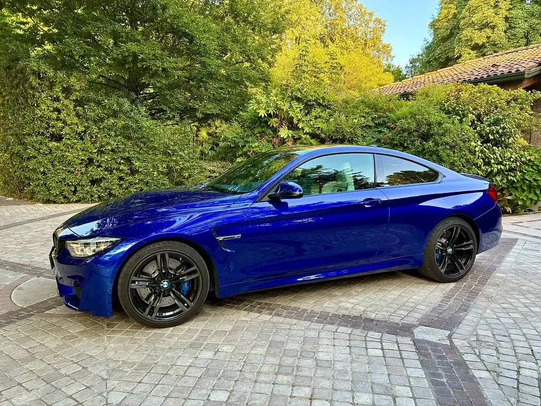Usata BMW M4 Efficient Dynamics 431 CV (317 kW) 2020 Blu/azzurro Coupé