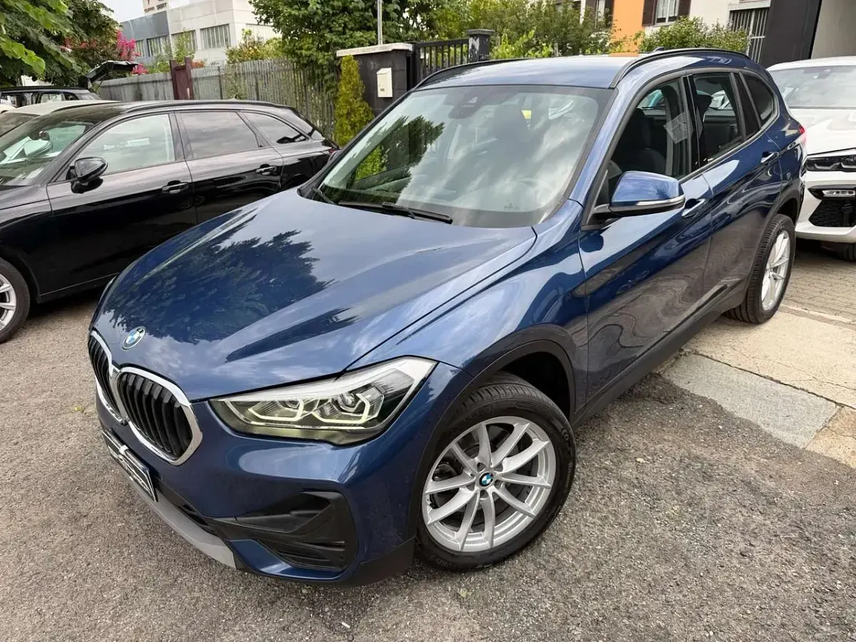 Usata BMW X1 Advantage 190 CV (139 kW) 2021 Blu/azzurro SUV