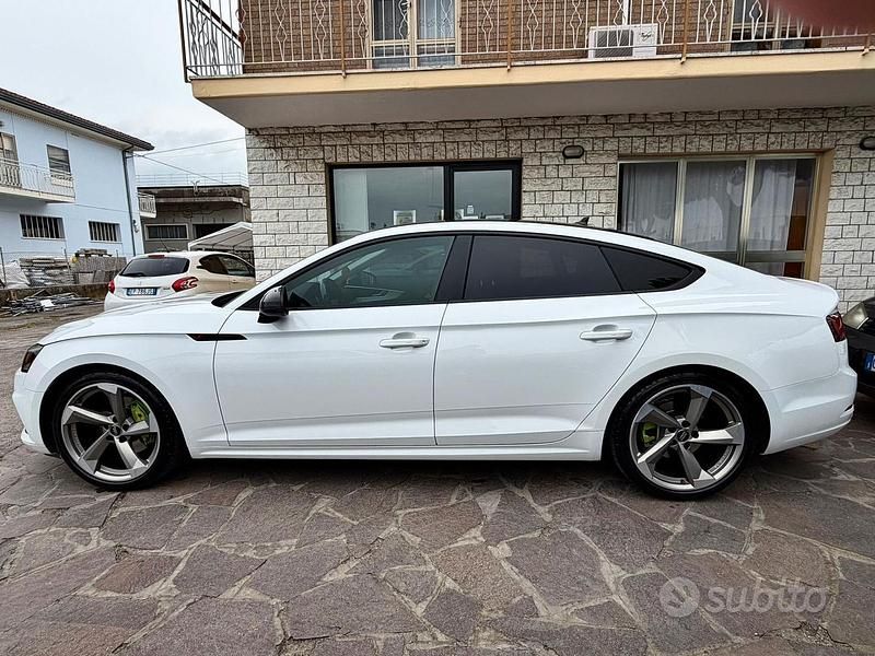 Usata Audi A5 Business 190 CV (139 kW) 2018 Bianco Coupé