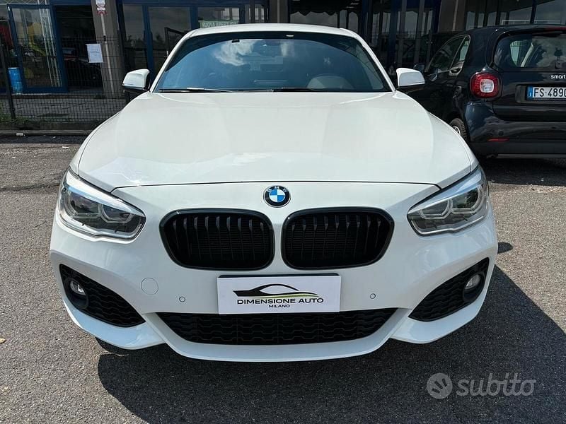Usata BMW 116 M Sport 116 CV (85 kW) 2015 Bianco Utilitaria