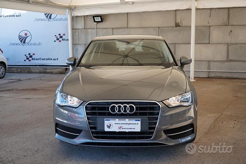 Usata Audi A3 Ambition 110 CV (80 kW) 2016 Grigio Berlina