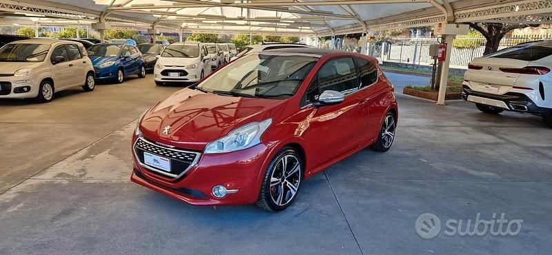 Usata Peugeot 208 GTi 200 CV (147 kW) 2015 Rosso Utilitaria