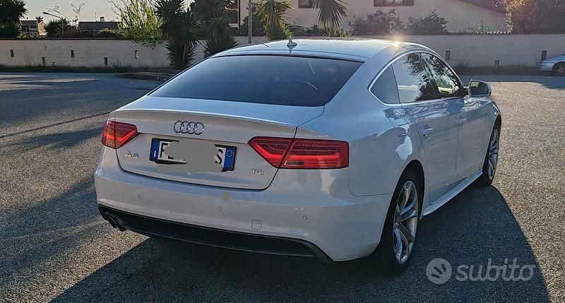 Usata Audi A5 2015 Bianco Coupé