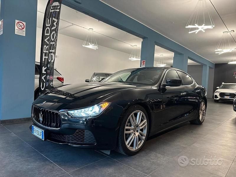 Usata Maserati Ghibli 275 CV (202 kW) 2015 Nero Berlina