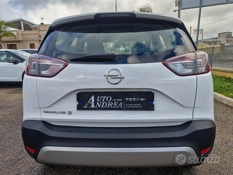 Usata Opel Crossland X 83 CV (61 kW) 2020 Bianco SUV