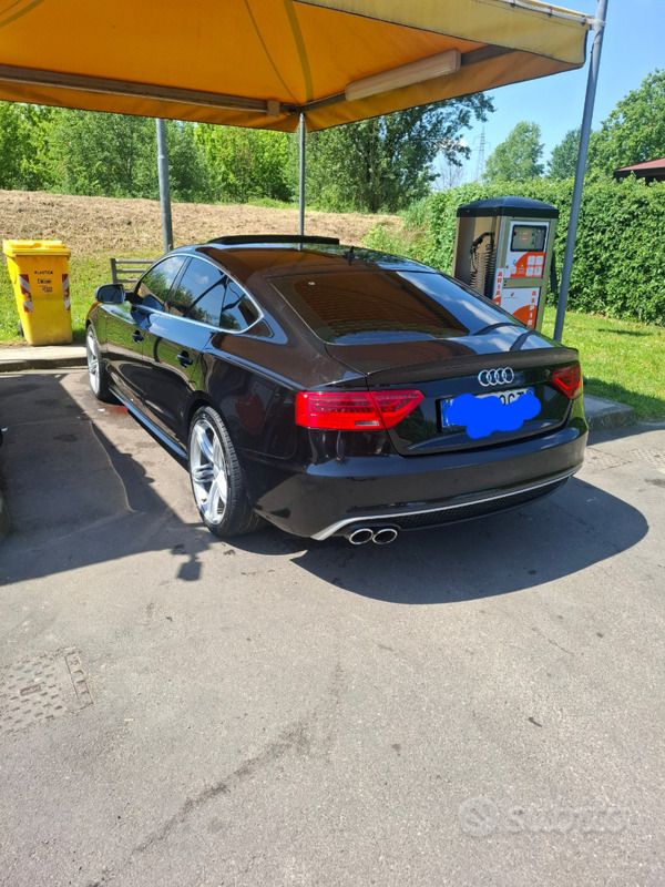 Usata Audi A5 Sportback 177 CV (130 kW) 2012 Nero Utilitaria
