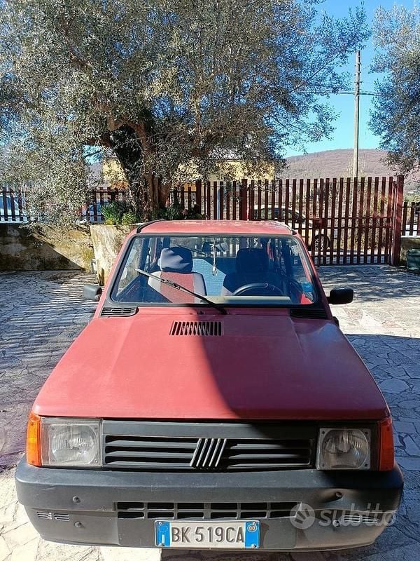 Usata Fiat Panda Young 2004 Rosso Utilitaria