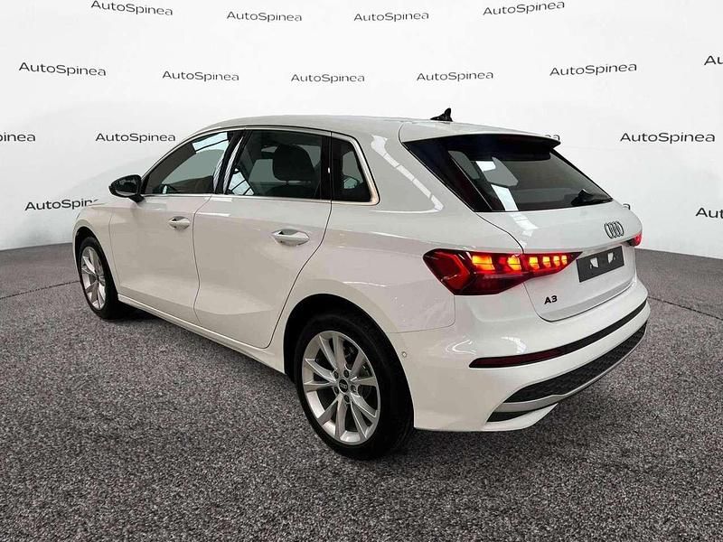 Usata Audi A3 Advanced 116 CV (85 kW) 2024 Bianco Utilitaria