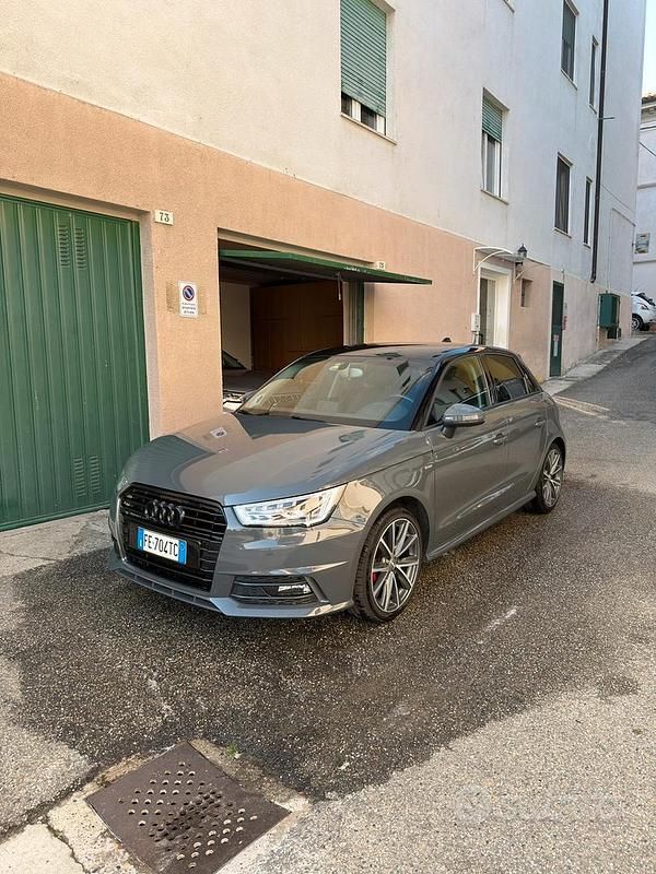Usata Audi A1 S-Line 90 CV (66 kW) 2016 Grigio Utilitaria