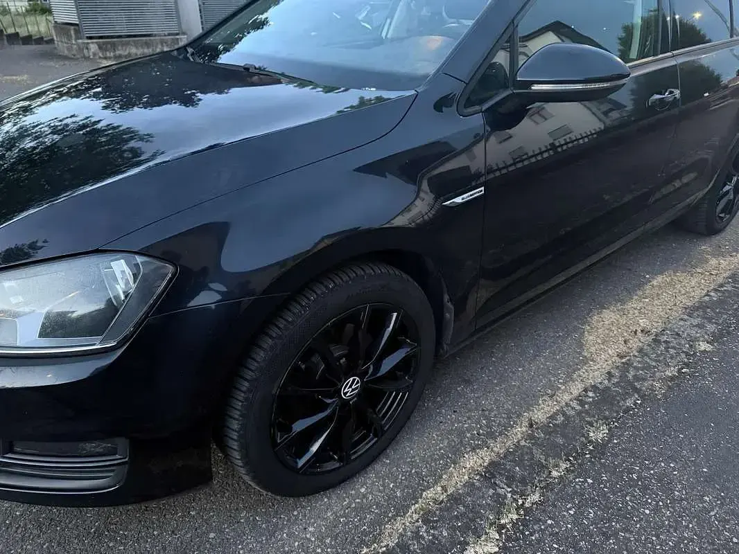 Usata VW Golf VII Trendline 110 CV (80 kW) 2014 Nero Berlina