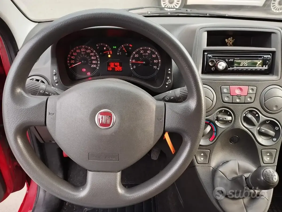 Usado Fiat Panda 4x4 Climbing 60 HP (44 kW) 2009 Vermelho Citadino