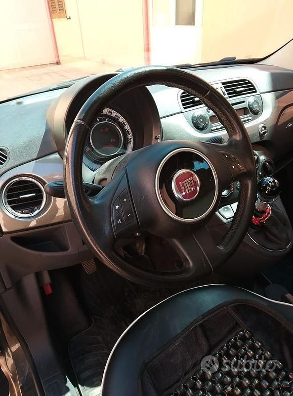 Usata Fiat 500 69 CV (50 kW) 2013 Grigio Berlina