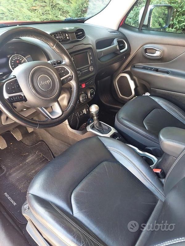 Usata Jeep Renegade Limited 120 CV (88 kW) 2014 Rosso SUV
