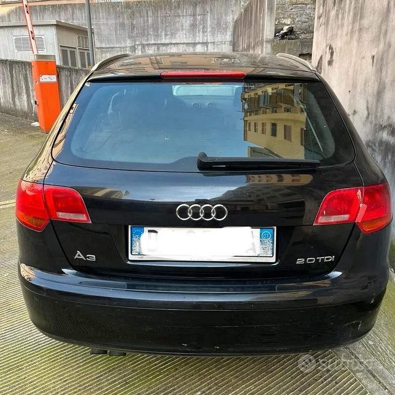 Usata Audi A3 2007 Nero Utilitaria