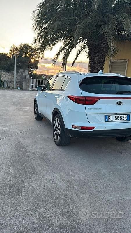 Begagnad Kia Sportage 141 HK (103 kW) 2017 Vit SUV