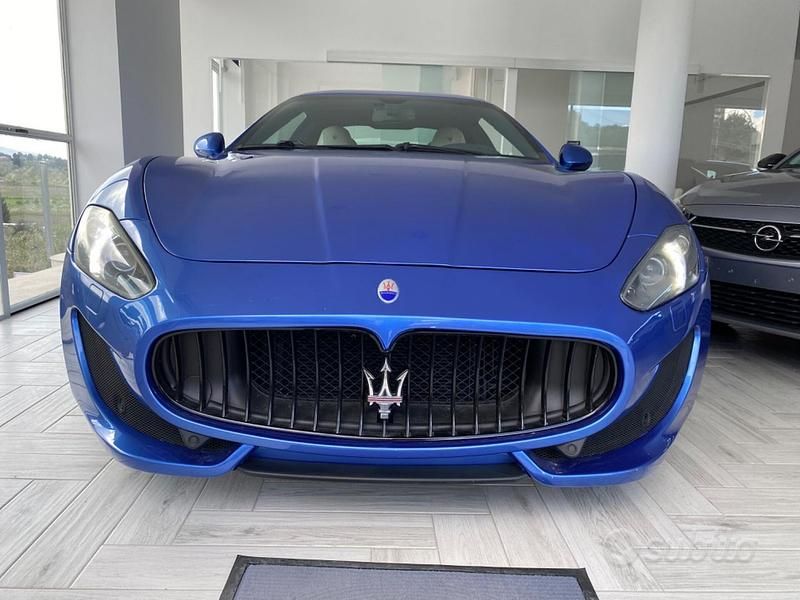 Usata Maserati Granturismo 460 CV (338 kW) 2014 Blu Coupé