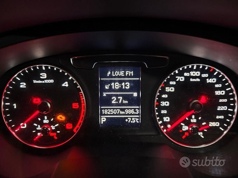 Usata Audi Q3 Design 150 CV (110 kW) 2016 Nero SUV