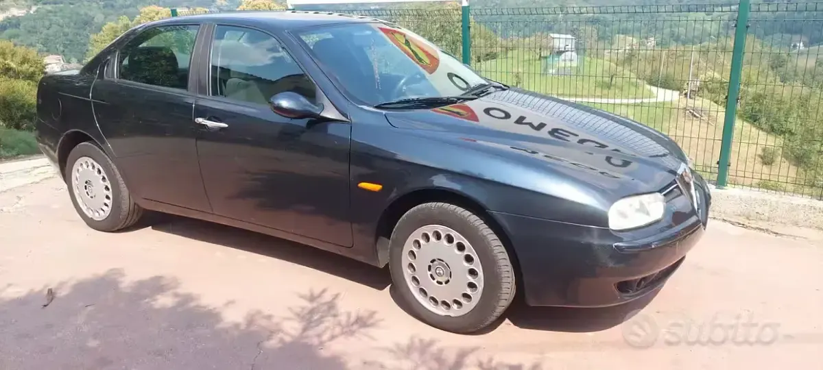 Usata Alfa Romeo 156 Progression 116 CV (85 kW) 2002 Nero Berlina