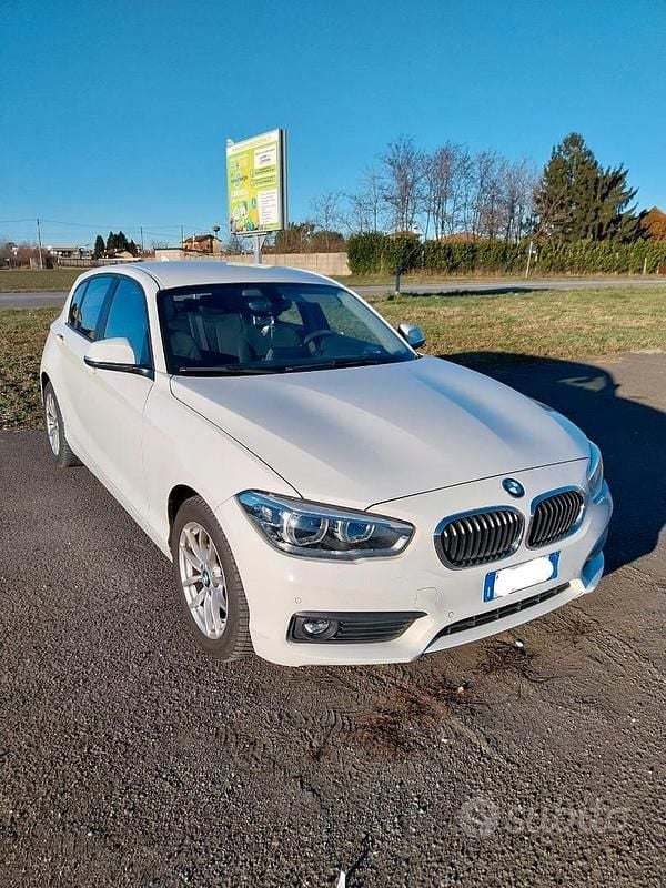 Usata BMW 116 2017 Bianco Utilitaria