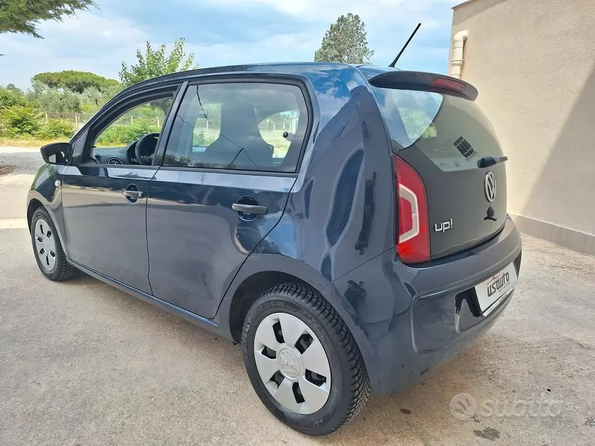 Usata VW up! 60 CV (44 kW) 2014 Blu Utilitaria