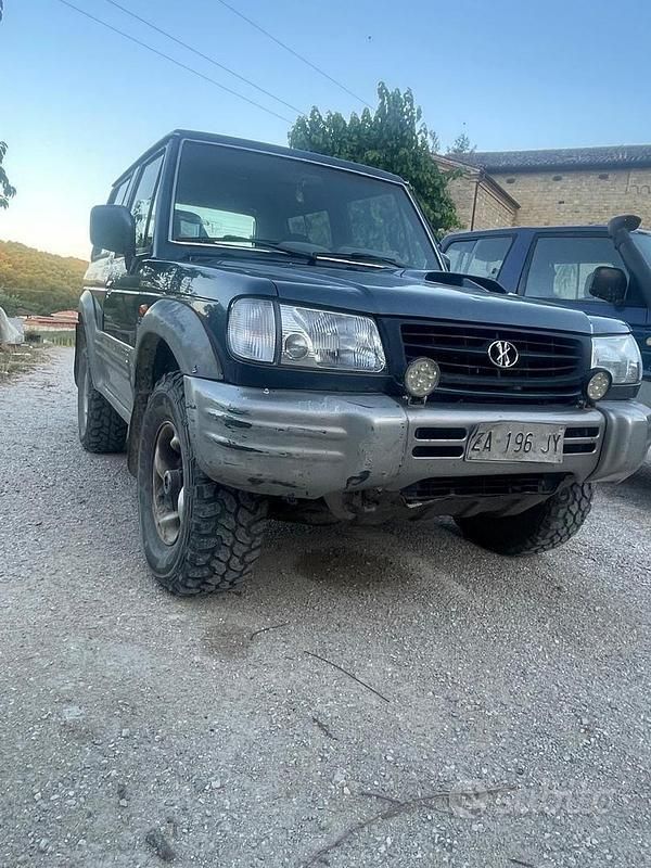 Usata Hyundai Galloper 2000 Blu SUV