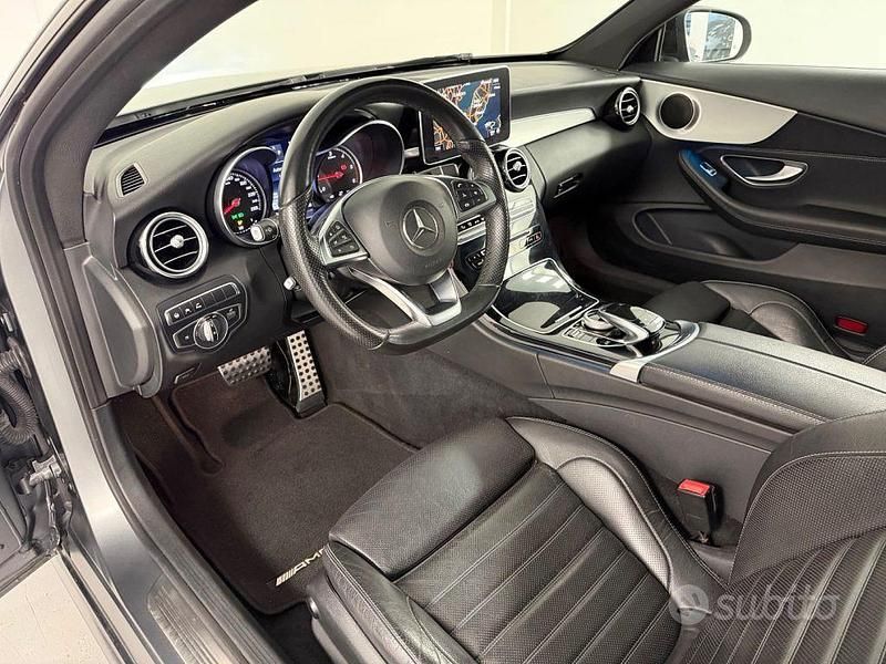 Usata Mercedes C250 Premium Plus 204 CV (150 kW) 2017 Grigio Coupé