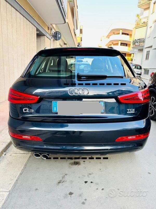 Usata Audi Q3 177 CV (130 kW) 2013 Blu SUV