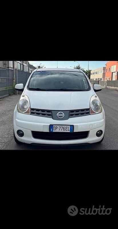 Usata Nissan Note 88 CV (64 kW) 2008 Bianco Monovolume
