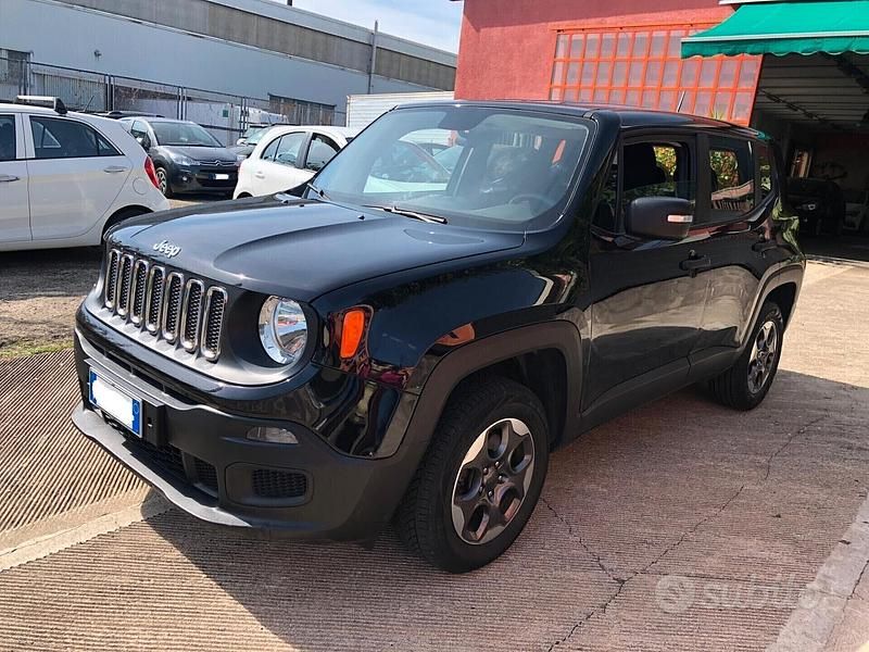 Usata Jeep Renegade Sport 120 CV (88 kW) 2016 Nero SUV