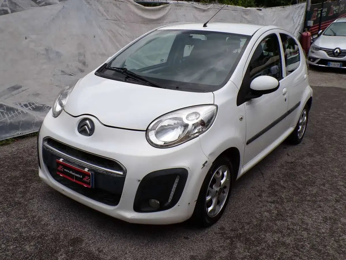 Usata Citroën C1 68 CV (50 kW) 2012 Bianco Utilitaria