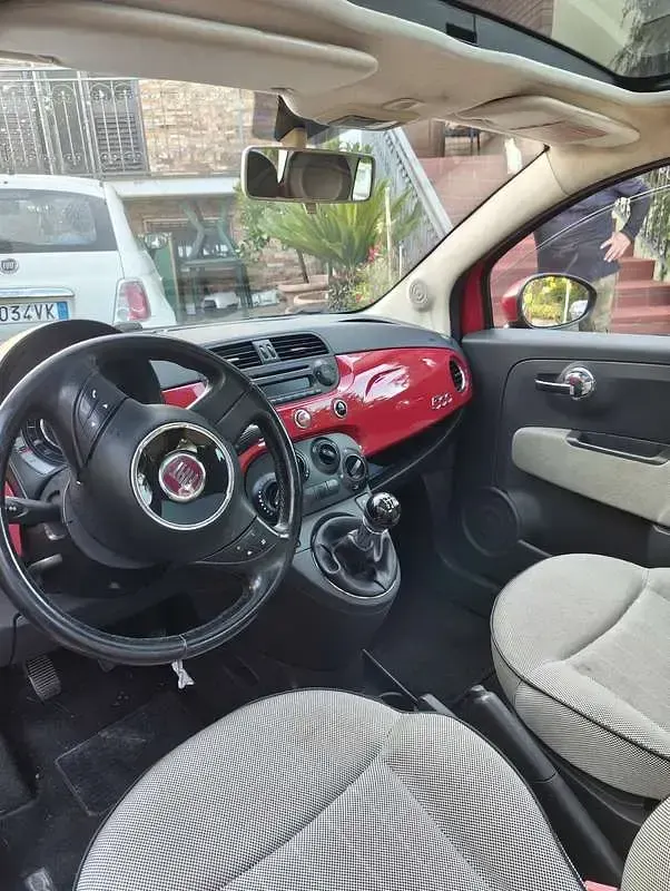 Usata Fiat 500 Lounge 69 CV (50 kW) 2009 Cabrio