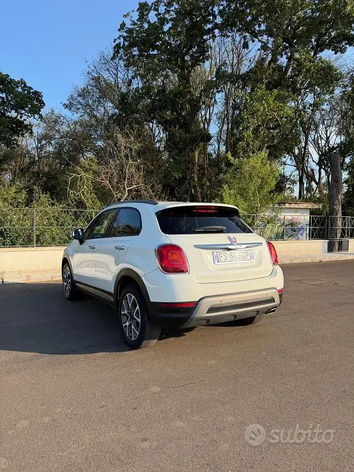 Usata Fiat 500X Cross 120 CV (88 kW) 2018 Bianco SUV
