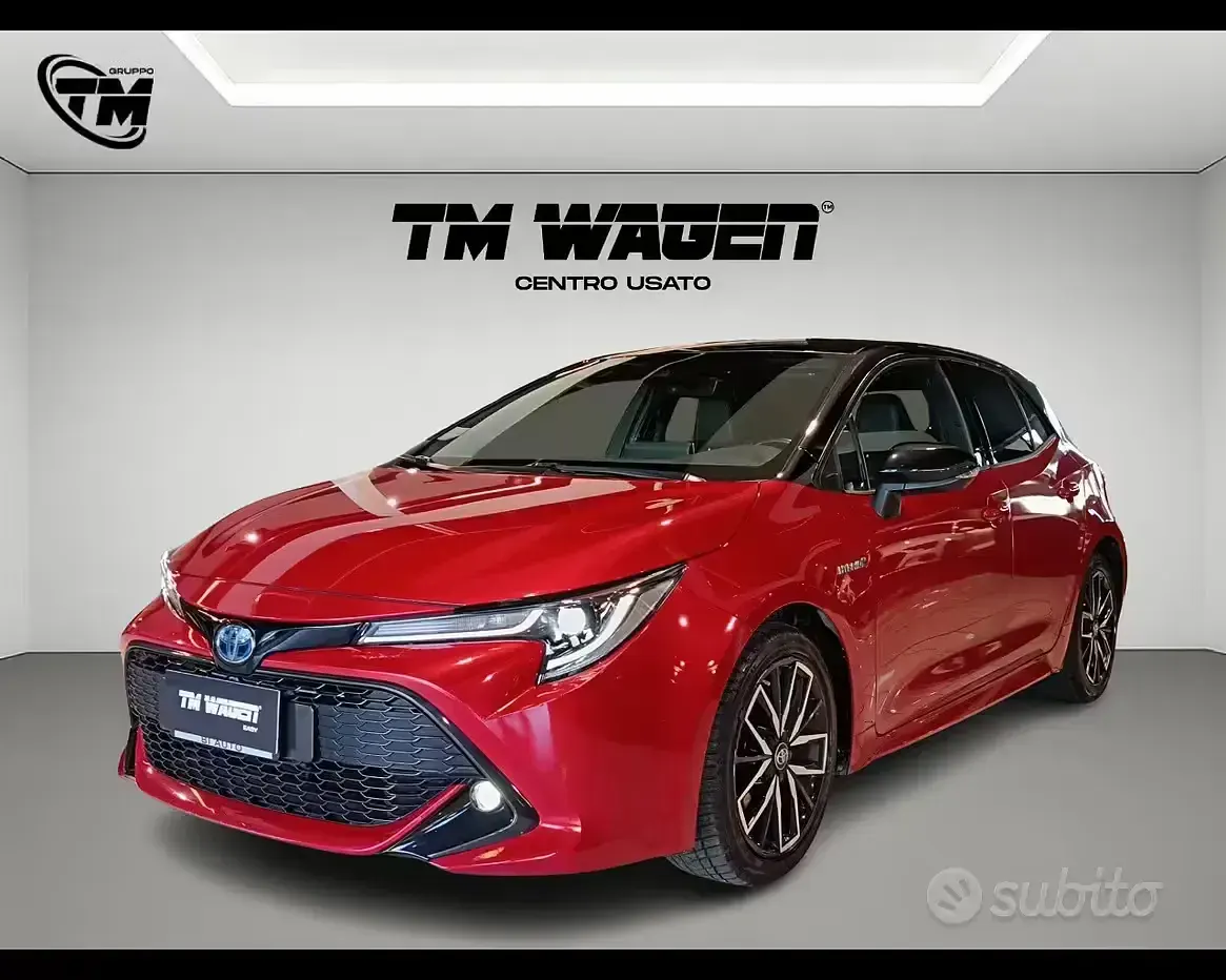 Usata Toyota Corolla Style 98 CV (72 kW) 2021 Rosso Berlina