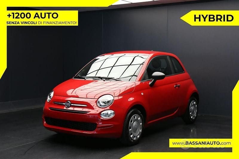 Usata Fiat 500 69 CV (50 kW) 2023 Rosso Utilitaria