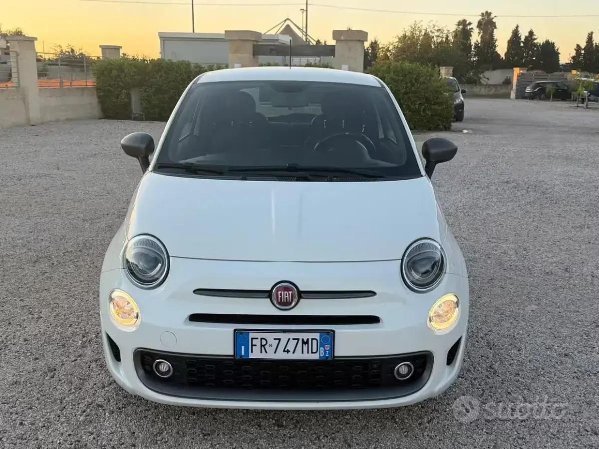 Usata Fiat 500 S 69 CV (50 kW) 2017 Bianco Berlina