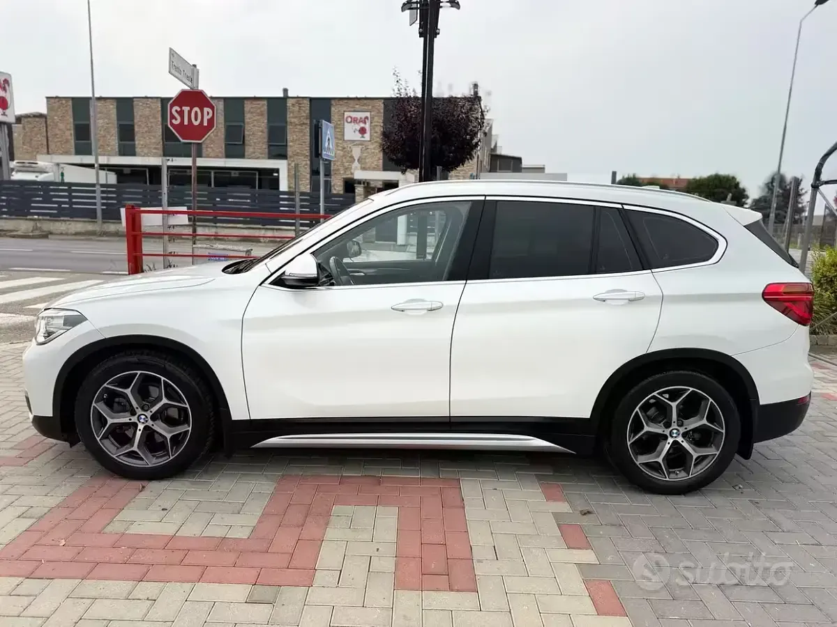 Usata BMW X1 xLine 150 CV (110 kW) 2018 Bianco SUV