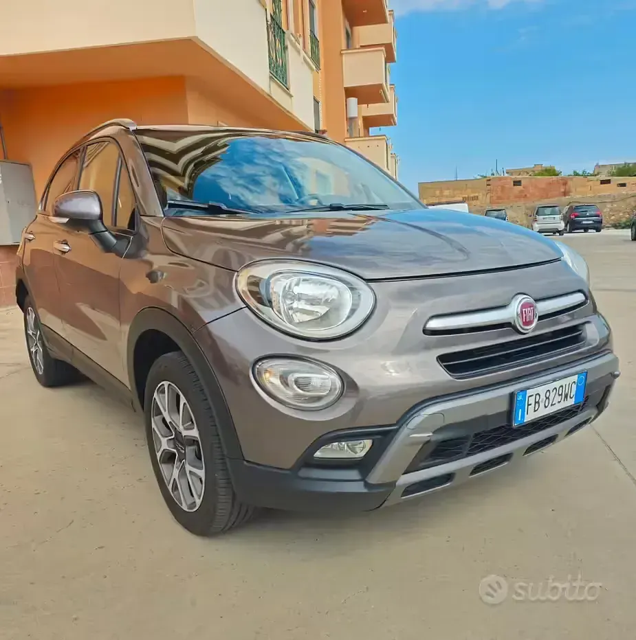 Usata Fiat 500X Cross Plus 140 CV (102 kW) 2016 Marrone SUV