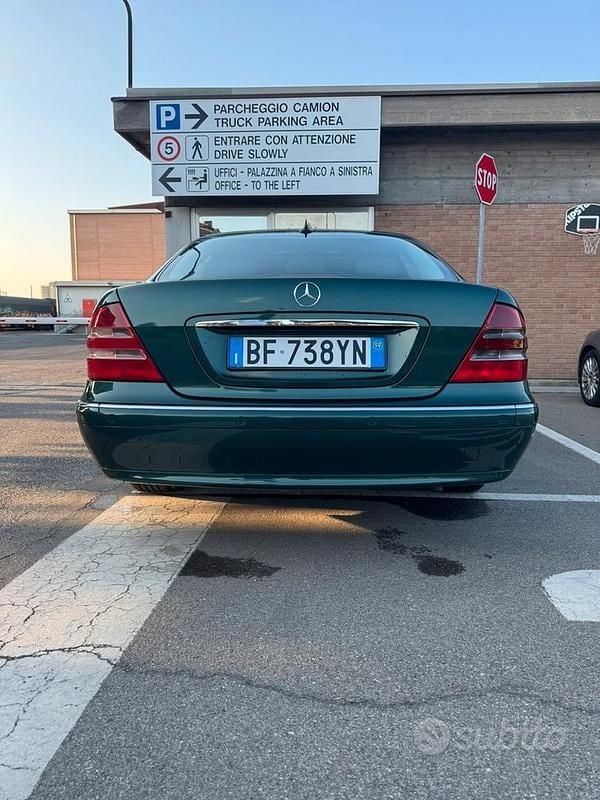 Usata Mercedes S320 224 CV (164 kW) 1999 Verde Berlina