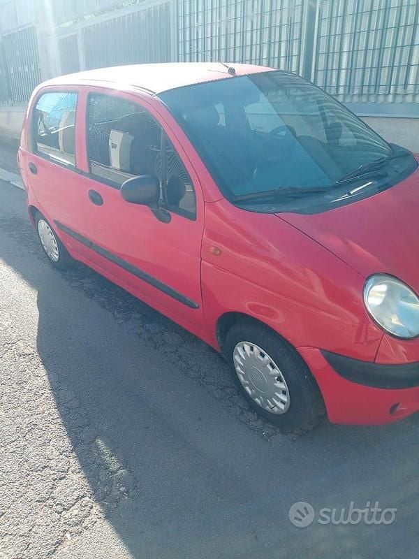 Usata Chevrolet Matiz 51 CV (37 kW) 2005 Rosso Utilitaria