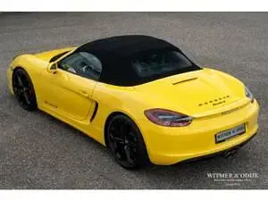 Usata Porsche Boxster S 315 CV (231 kW) 2013 Giallo Cabrio