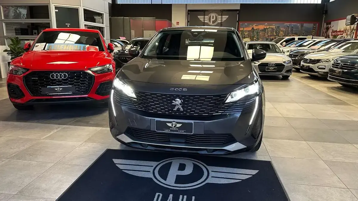Usata Peugeot 3008 Business-Line 131 CV (96 kW) 2021 Grigio SUV