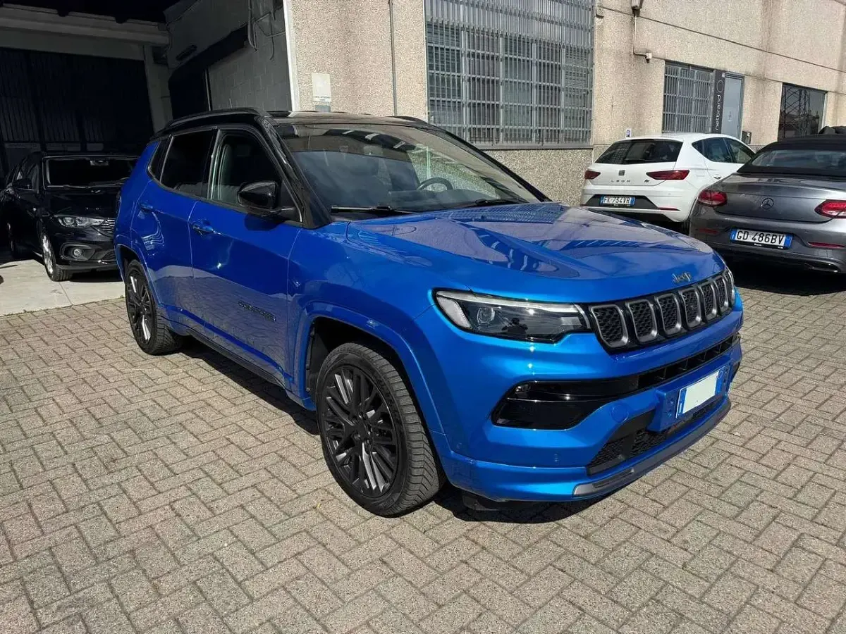 Usata Jeep Compass 179 CV (131 kW) 2021 Blu/azzurro SUV