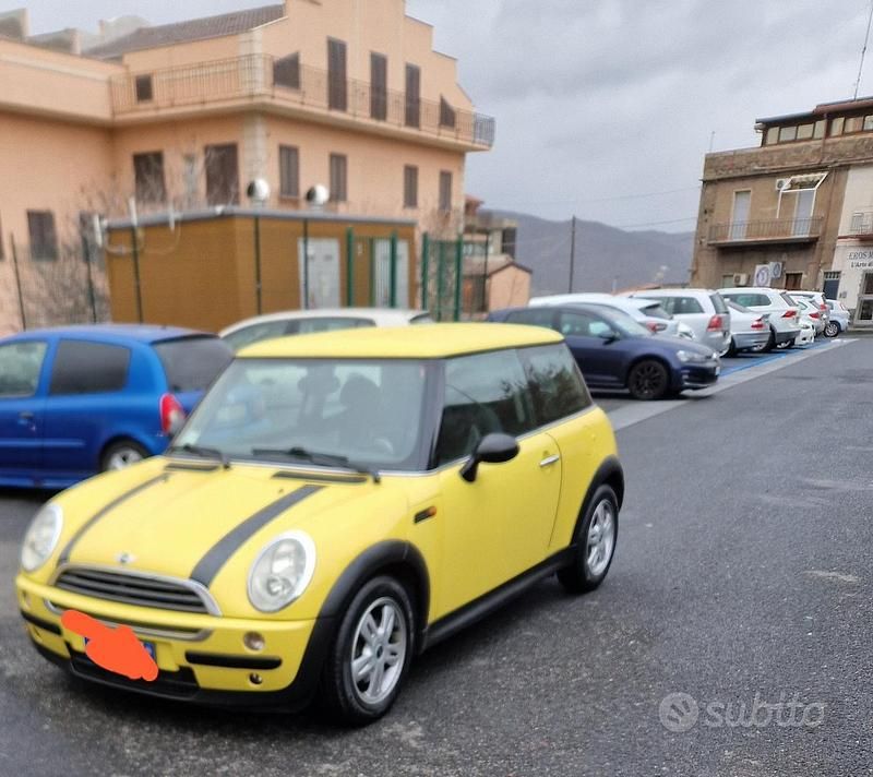 Usata Mini One D 2004 Giallo Utilitaria