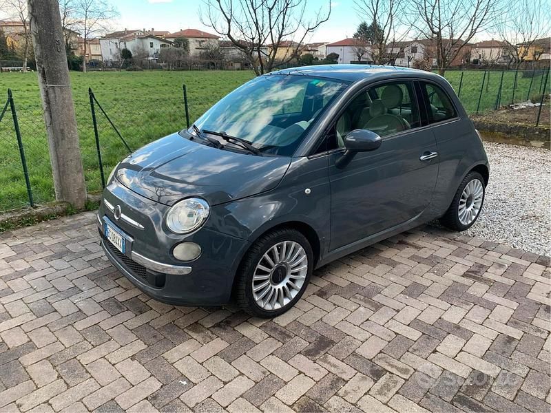 Usata Fiat 500 Lounge 69 CV (50 kW) 2010 Grigio Berlina