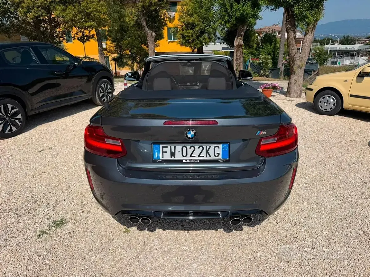 Usata BMW 218 Advantage 150 CV (110 kW) 2016 Grigio Cabrio
