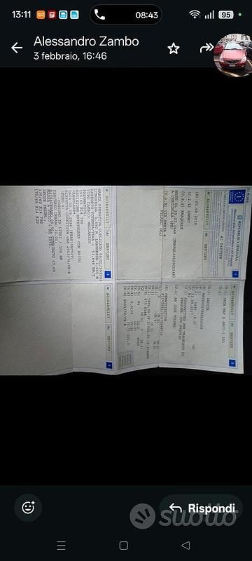 Usata Tata Indica 2010 Rosso Utilitaria