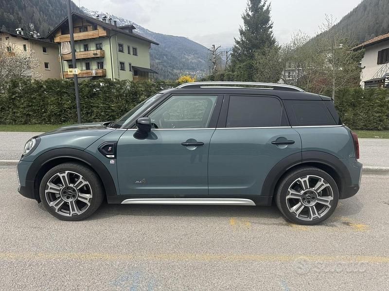 Usata Mini Cooper SD Countryman Hype 190 CV (139 kW) 2020 Verde SUV