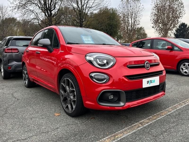 Usata Fiat 500X Sport 150 CV (110 kW) 2021 Rosso SUV