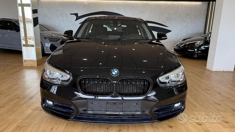 Usata BMW 118 Sport Line 135 CV (99 kW) 2016 Nero Utilitaria